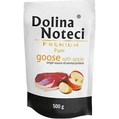 Dolina Noteci Dolina Noteci Pies Pure, gęś z jabłkiem saszetka 500g