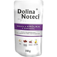 Dolina Noteci DOLINA NOTECI PIES KRÓLIK+ ŻURAWINA saszetka 150g