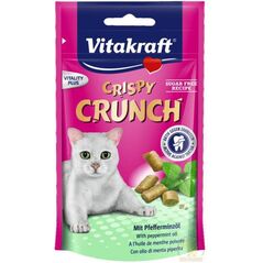 Vitakraft KOT 60g CRISPYCRUNCH Z MIETĄ