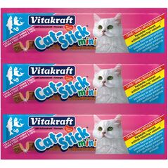 Vitakraft CAT STICK MINI ŁOSOŚ+PSTRĄG