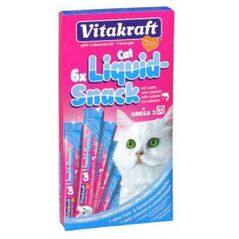 Vitakraft 6x15g CAT LIQUID-SNACK RYBA