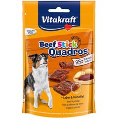 Vitakraft Beef Stick Quadros - wątróbka i ziemniaki 70g