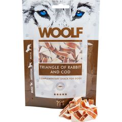Brit WOOLF 100g RABBIT TRIANGLE COD