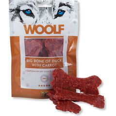 Brit WOOLF 100g DUCK BIG BONE CARROT