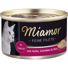 Miamor Miamor Feine Filets puszka Kurczak i szynka - 100g