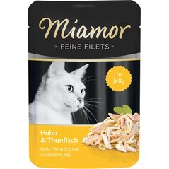 Miamor Miamor Feine Filets saszetka kurczak i tuńczyk - 100g