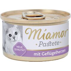 Miamor Miamor pasztet puszka Serca drobiowe - 85g
