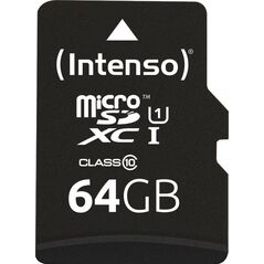 Karta Intenso Professional MicroSDXC 64 GB Class 10 UHS-I/U1  (3433490)