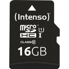 Karta Intenso Professional MicroSDHC 16 GB Class 10 UHS-I/U1  (3433470)