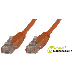 MicroConnect Patchcord, U/UTP, CAT6, PVC, 2m, pomarańczowy (B-UTP602O)