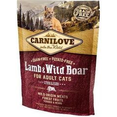 Carnilove 2kg KOT STERILISED LAMB WILD