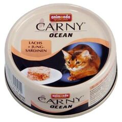 Animonda Carny OCEAN z łososiem i młodymi sardynkami 80g