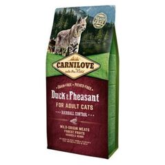 VAFO PRAHS CARNILOVE 6kg KOT HAIRBALL DUCK PHEASAN