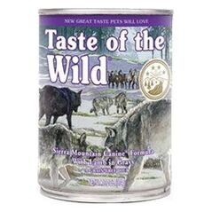 Taste of the Wild Sierra Mountain Canine jagnięcina 390g