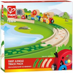 Hape TRAIN Zestaw torów dżungla (587254)