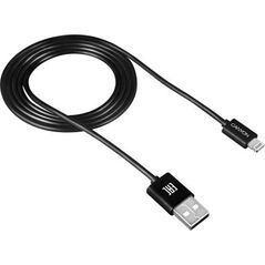 Kabel USB Canyon USB-A - 1 m Czarny (CNE-CFI1B)