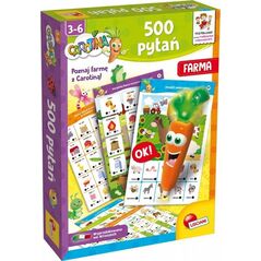 Lisciani LISCIANI CAROTINA 500 PYTAŃ FARMA