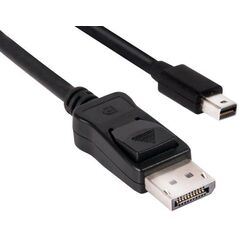 Kabel Club 3D DisplayPort Mini - DisplayPort 2m czarny (CAC-1115)