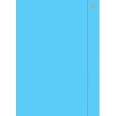 Interdruk Teczka z gumkÄ… A4+ Fluo niebieska