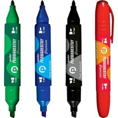 Tetis Marker permanentny niebieski 2 Ĺ›ciÄ™te koĹ„cĂłwki koĹ„cĂłwki
