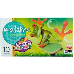 KOMA-PLAST Modelina 10 kolorów