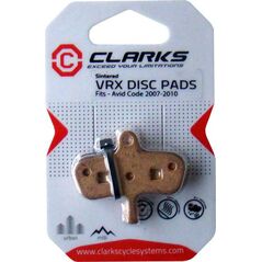 Clarks Okładziny hamulcowe AVID (Code) metaliczne spiekane