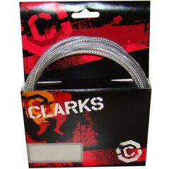Clarks Zestaw hamulcowy CLARK'S PRE LUBE CARBON Mtb pancerz srebrny karbon