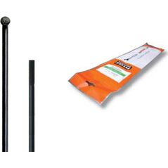 Cn Spoke Szprychy CNSPOKE MAC14 2.0-2.0-2.0 stal nierdzewna 266mm czarne 72szt - CN-MAC14-266C