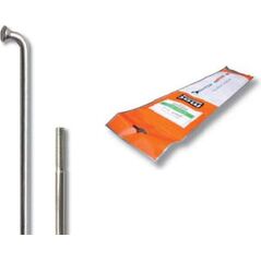 Cn Spoke Szprychy 134T 2.3-2.3-2.0 stal nierdzewna 302mm srebrne 72szt.