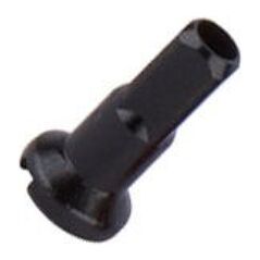 Cn Spoke Nyple AN18 18mm z klejem aluminiowe czarne 72szt.