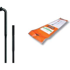 Cn Spoke Szprychy DB474 2.0-1.5-2.0 stal nierdzewna 250mm czarne 36szt.