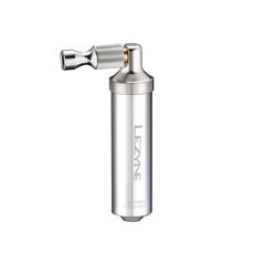Lezyne Pompka ręczna Alloy Drive CO2 + 1x nabój gazowy 16g srebrna (LZN-1-C2-ALDR-V106)