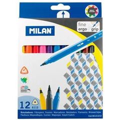 Milan Flamastry trĂłjkÄ…tne 12 kolorĂłw