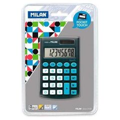 Kalkulator Milan Kalkulator kieszonkowy Pocket Touch 150908KBL czarno-niebieski