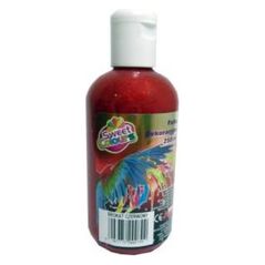 Otocki Farba dekoracyjna brokatowa 250 ml czerwona