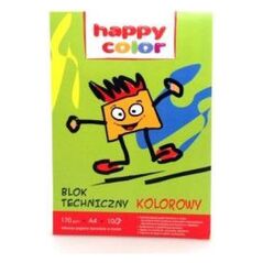 Happy Color Blok techniczny A3 10k kolorowy 170g