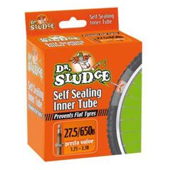 Weldtite Dętka z płynem antyprzebiciowym DR SLUDGE PUNCTURE PROTECTION INNER TUBE 27.5"/650B x 1.75-2.10 presta (WLD-04026)