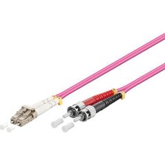 MicroConnect Patchcord LC/UPC - ST/UPC MM 50/125 OM4 5m (FIB412005-4)