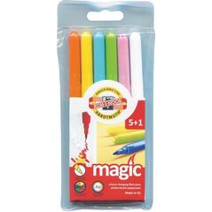 Koh I Noor Flamastry Magic 5 kolorów + 1 bezbarwny (147513)