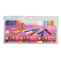 Koh I Noor Zestaw 30 flamastrĂłw Standard, Brush i Magic