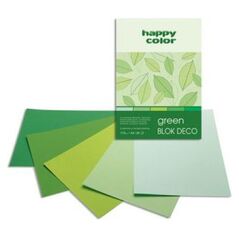 Happy Color Blok techniczny A4 20k zielony