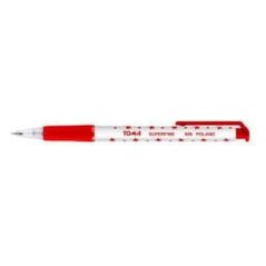 Toma Długopis Superfine 0,5mm czerwony TOMA (205168)