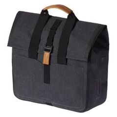 Basil Sakwa miejska pojedyncza URBAN DRY SHOPPER 20L, mocowanie na haki, wodoodporny poliester, charcoal melee (BAS-17658)