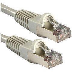 Lindy Patchcord, Cat6A, S/FTP, PIMF, LSOH, 1m, szary (47132)
