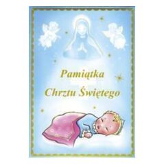 WDS Sandomierz Pamiątka chrztu św. - niebieska - 31962