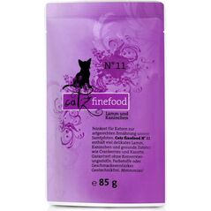Catz Finefood N.11 Jagnięcina i Królik saszetka 85g