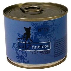 Catz Finefood N.17 Drób i Krewetki puszka 200g