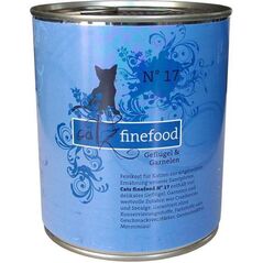 Catz Finefood N.17 Drób i Krewetki puszka 800g