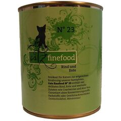 Catz Finefood N.23 Wołowina i Kaczka puszka 800g