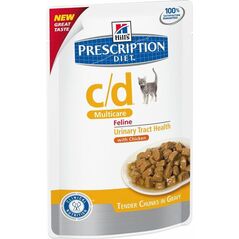 Hills  Prescription Diet c/d Feline z Kurczakiem saszetka 85g